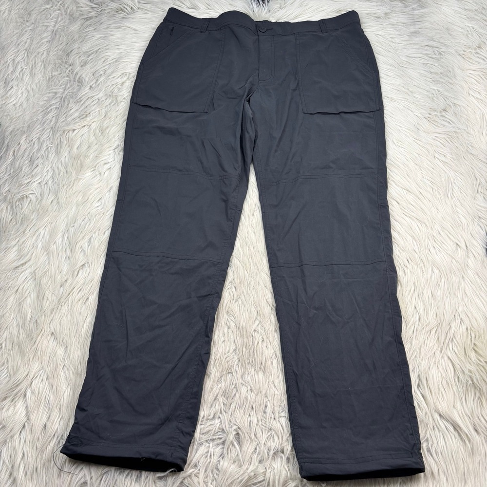 REI Co-op Women's 16 Black Savanna Trails Pants Hiking Granola Girl Cargo
